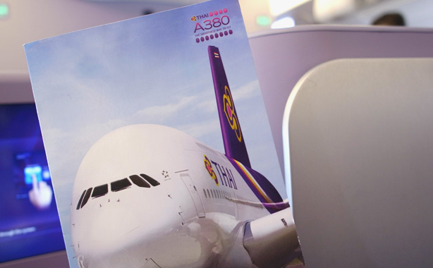 タイ航空 A380 ビジネスクラス
