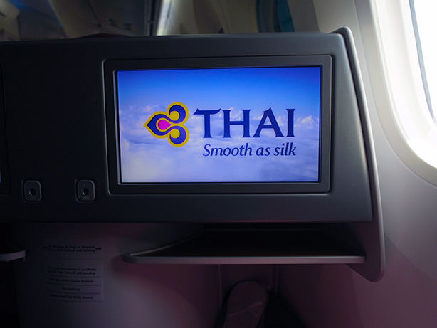 タイ航空 787-8 ビジネスクラス